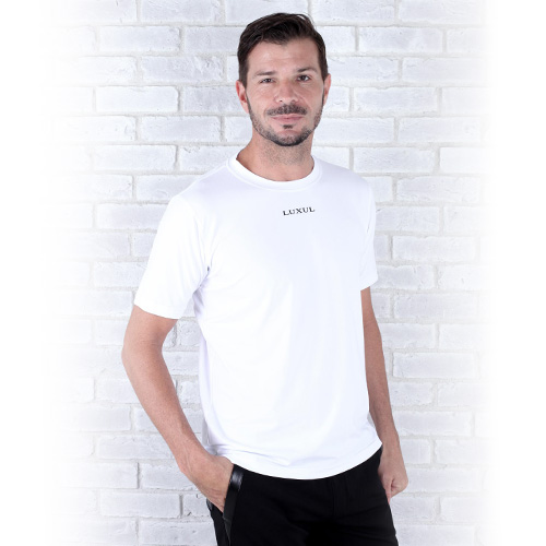 Back logo T-shrit Type-B White