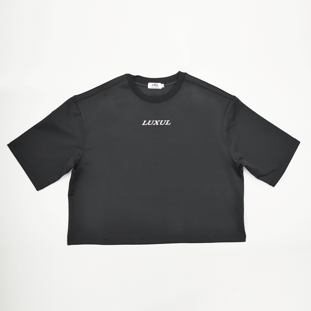 Wide-fit T-shirt Black
