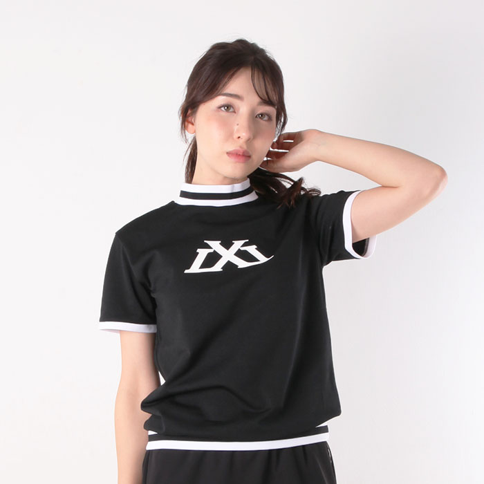 Mock Neck Shirt Black (Women's)